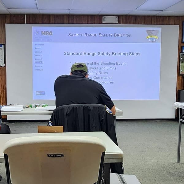 NRA Range Safety Officer Training