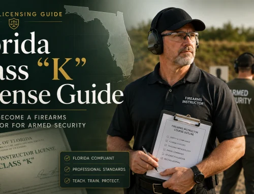 Florida Class “K” Firearms Instructor License Requirements